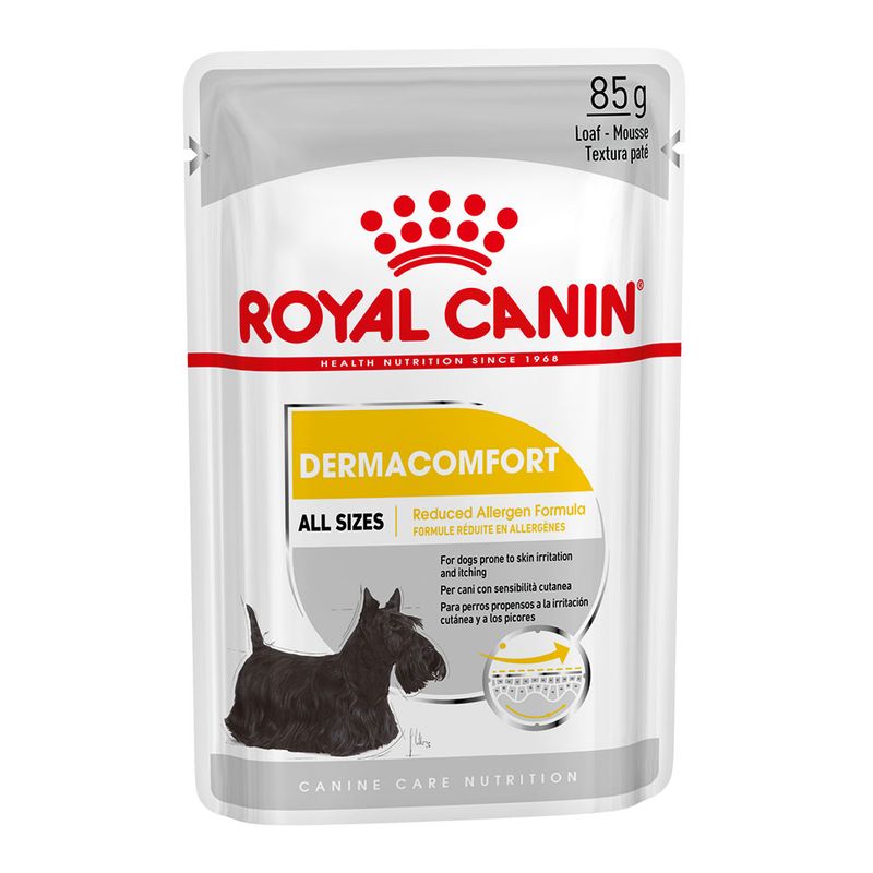 Royal Canin Dermacomfort Loaf - пауч за кучета със склонност към кожни раздразнения