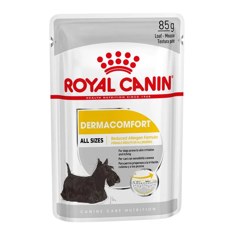 Royal Canin Dermacomfort Loaf - пауч за кучета със склонност към кожни раздразнения
