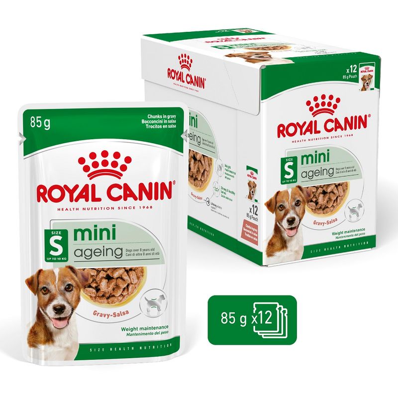Royal Canin Mini Ageing 12+ - пауч за възрастни кучета дребни породи
