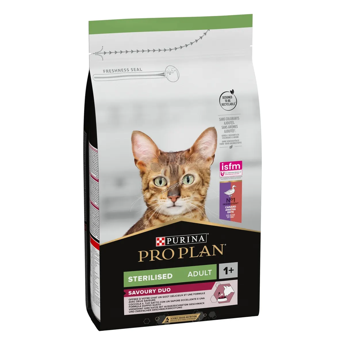 Purina Pro Plan Sterilised Adult Duck - храна за кастрирани котки от 1 до 7 години, с патешко и дроб