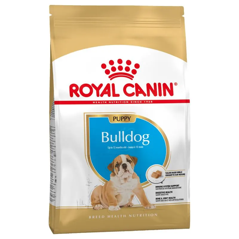Royal Canin Bulldog Puppy - храна за подрастващи кучета порода Английски Булдог