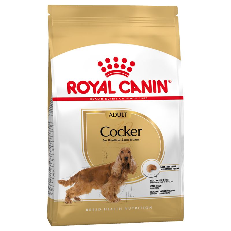 Royal Canin Cocker Spaniel Adult - храна за кучета в зряла възраст порода Кокер шпаньол