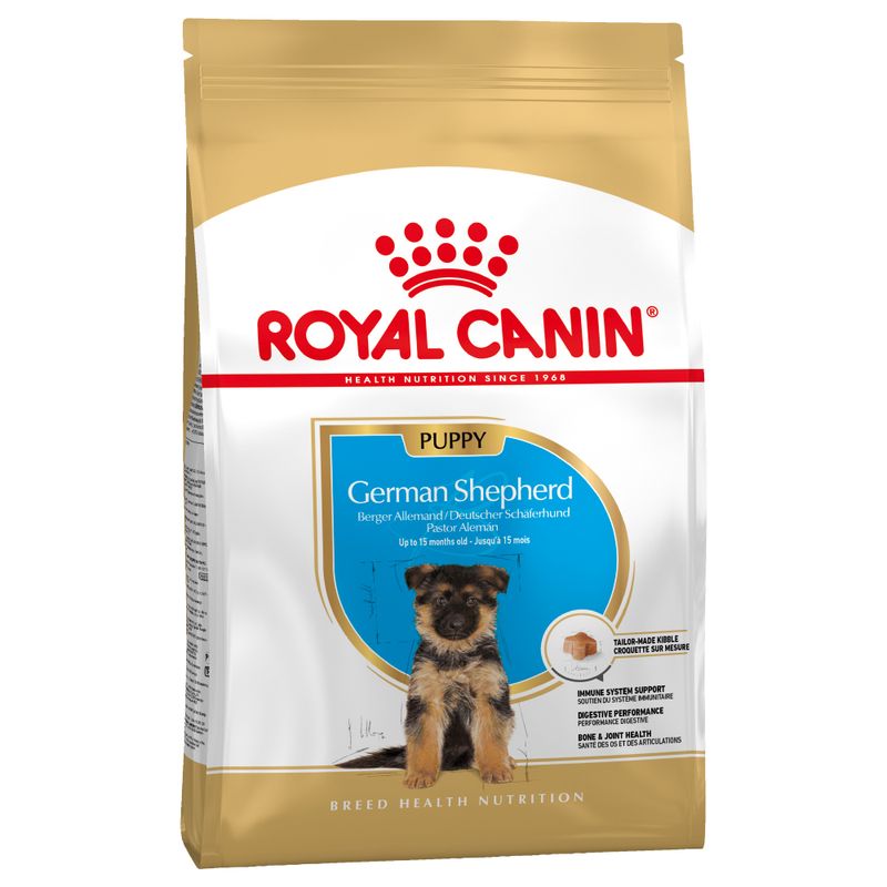 Royal Canin German Shepherd Puppy - храна за подрастващи кучета порода Немска овчарка