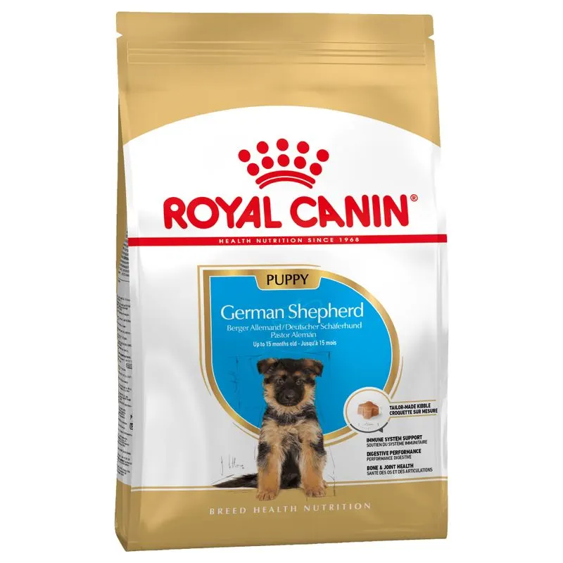 Royal Canin German Shepherd Puppy - храна за подрастващи кучета порода Немска овчарка