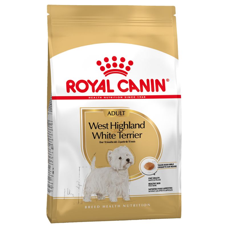 Royal Canin West Highland White Terrier Adult - храна за кучета в зряла възраст порода Уестхайленд уайт териер