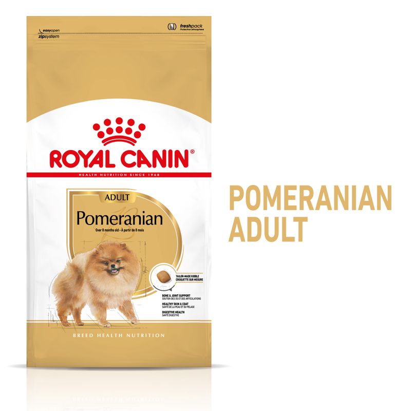Royal Canin Pomeranian Adult - храна за кучета в зряла възраст порода Померан