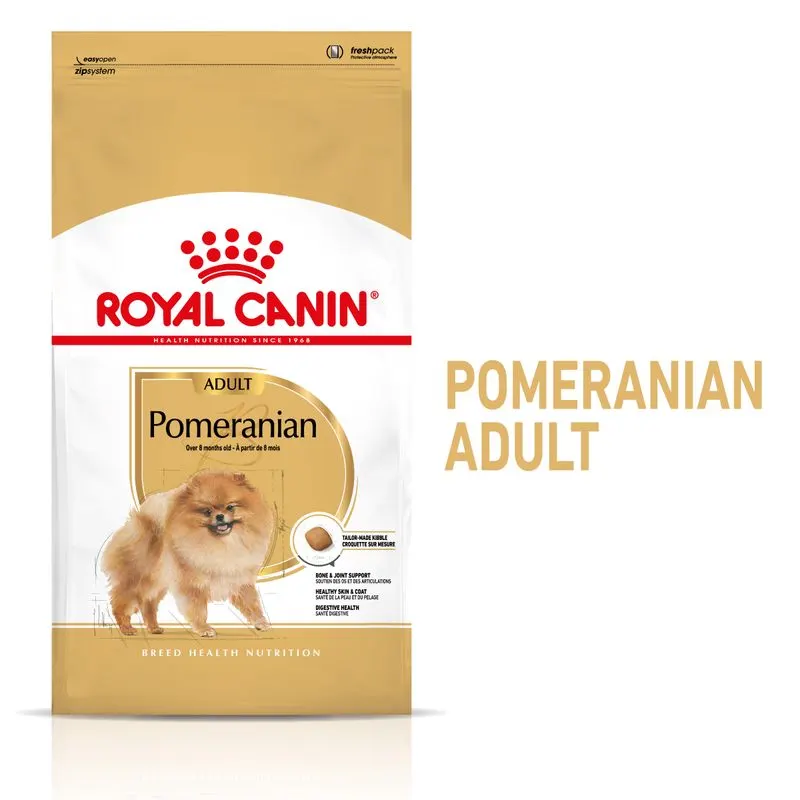 Royal Canin Pomeranian Adult - храна за кучета в зряла възраст порода Померан
