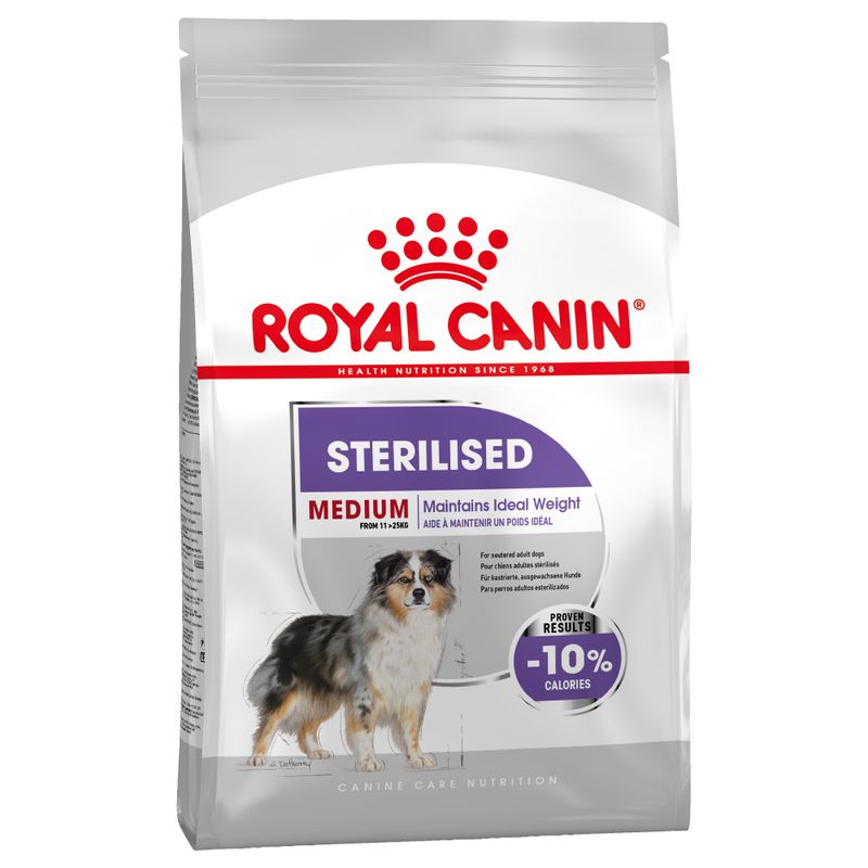 Royal Canin Medium Sterilised - храна за кастрирани кучета, средни породи (11-25 кг)