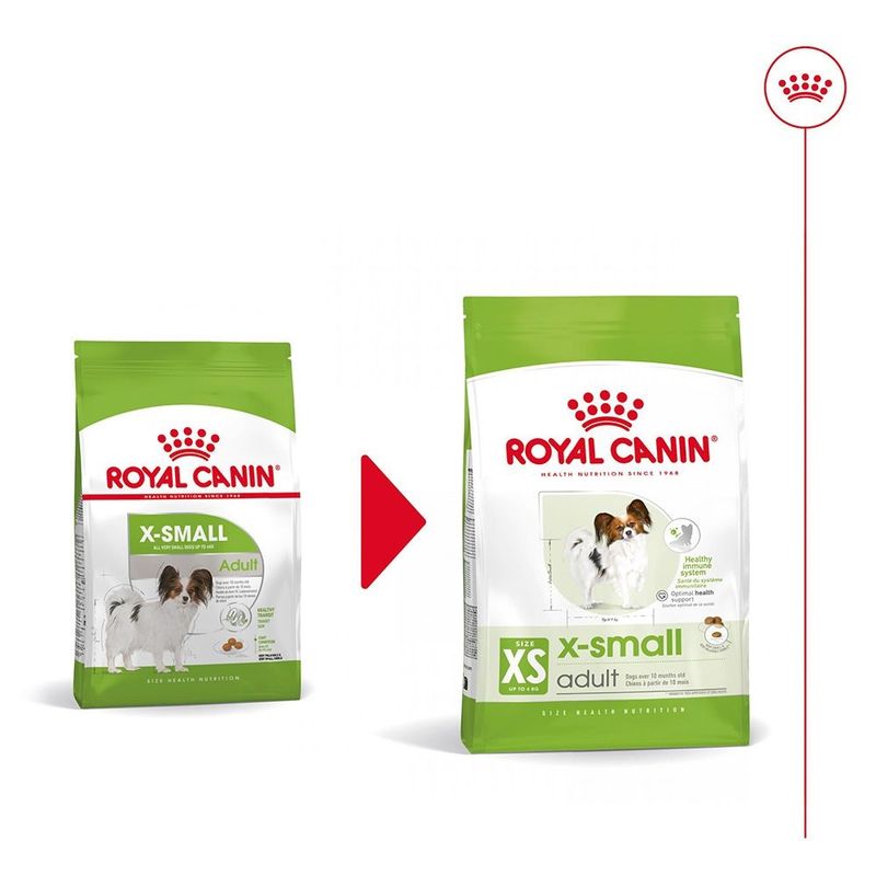 Royal Canin X-Small Adult - храна за кучета в зряла възраст, миниатюрни породи (до 4 кг)