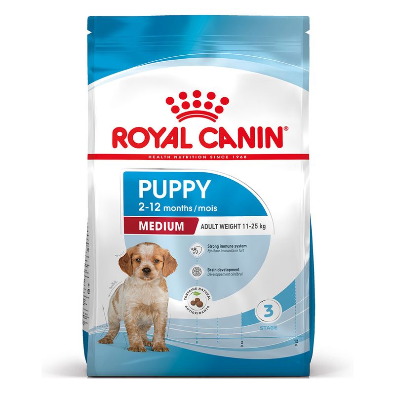Royal Canin Medium Puppy - храна за подрастващи кучета, средни породи (11-25 кг)