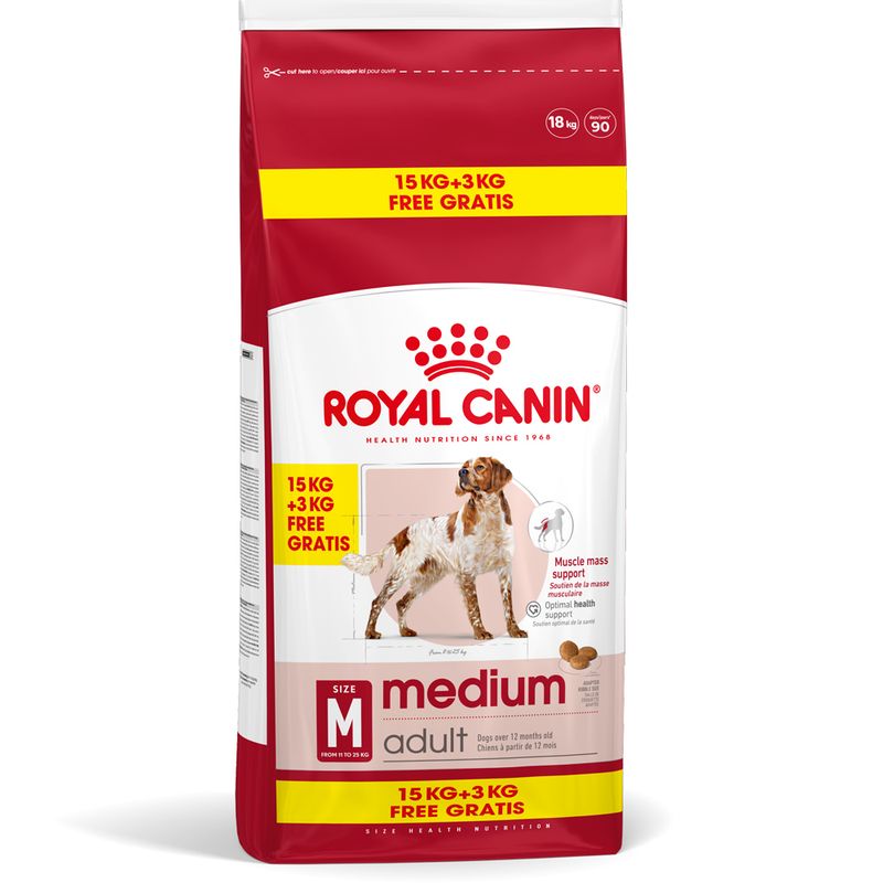 Royal Canin Medium Adult - храна за кучета в зряла възраст, средни породи (11-25 кг)
