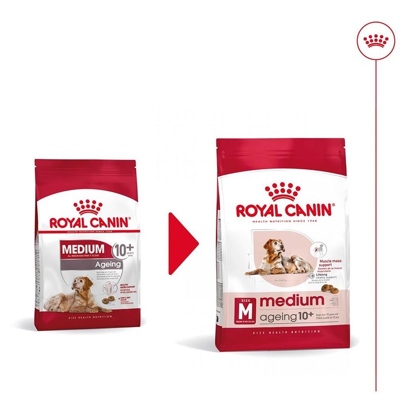 Royal Canin Medium Ageing 10+ - храна за възрастни кучета, средни породи (11-25 кг)