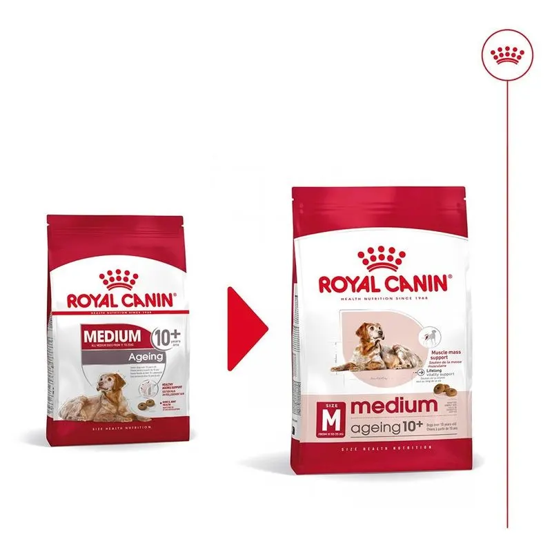 Royal Canin Medium Ageing 10+ - храна за възрастни кучета, средни породи (11-25 кг)
