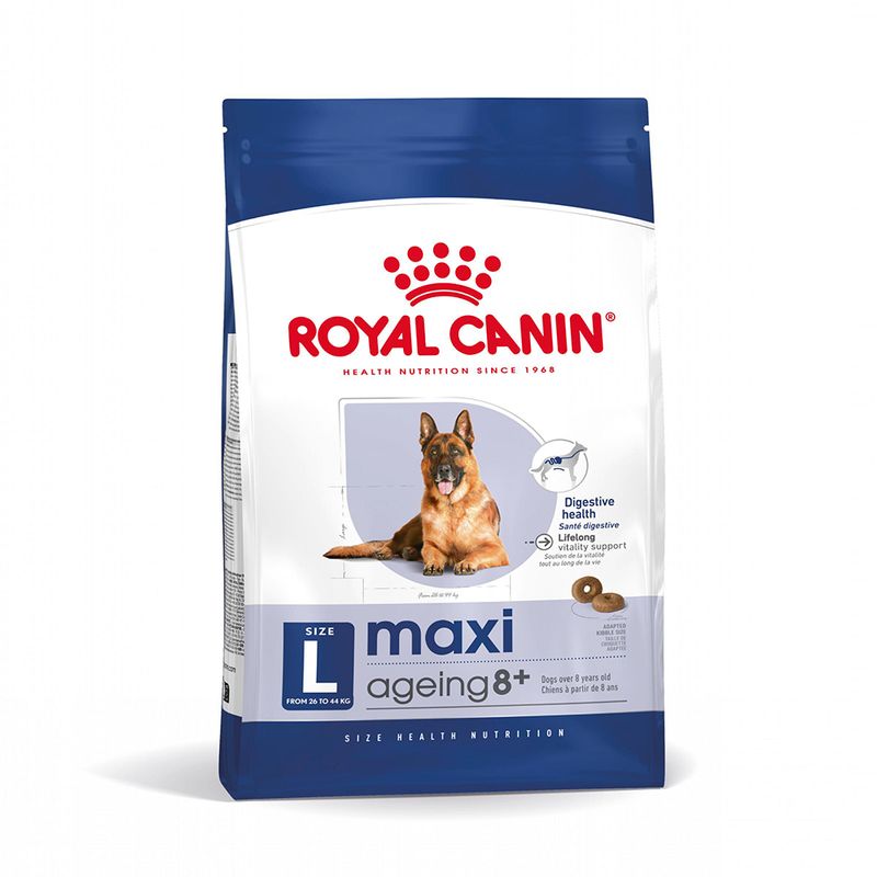 Royal Canin Maxi Ageing 8+ - храна за възрастни кучета, едри породи (26-44 кг)