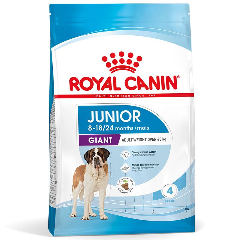 Royal Canin Giant Junior - храна за подрастващи кучета, гигантски породи (над 45 кг)