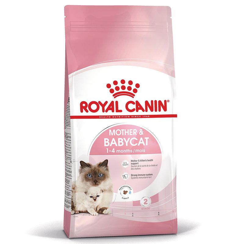 Royal Canin Mother & Babycat - храна за котенца от отбиване до 4 месеца и кърмещи котки