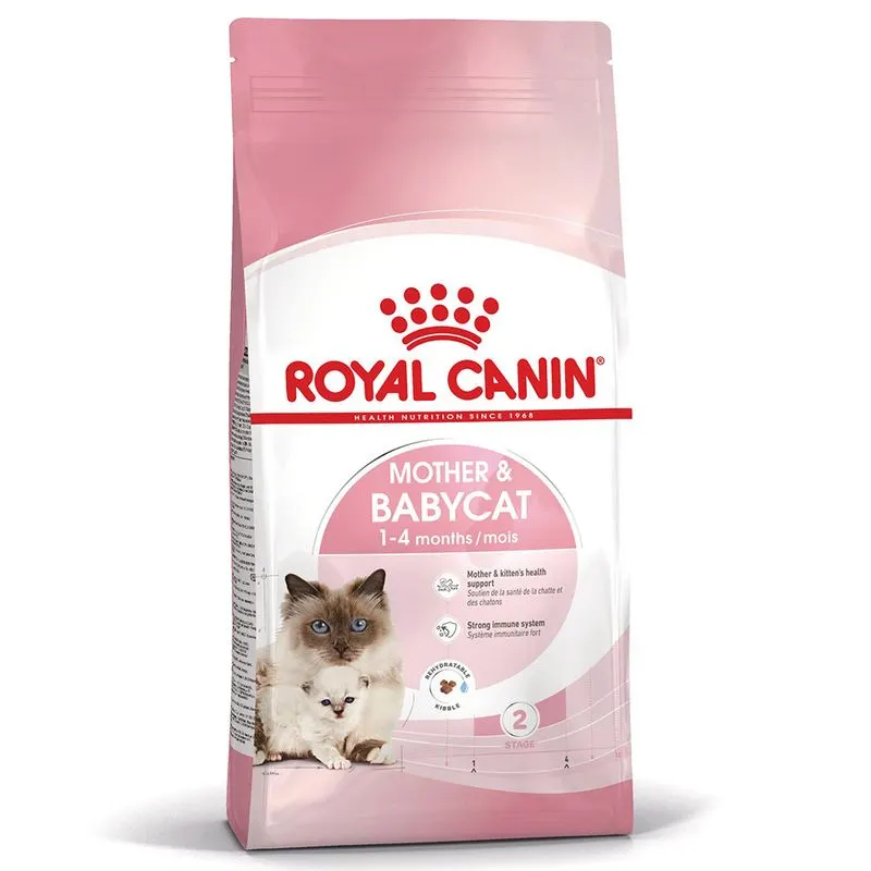 Royal Canin Mother & Babycat - храна за котенца от отбиване до 4 месеца и кърмещи котки