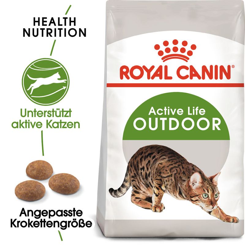 Royal Canin Outdoor - храна за котки с достъп навън