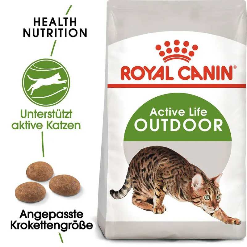 Royal Canin Outdoor - храна за котки с достъп навън