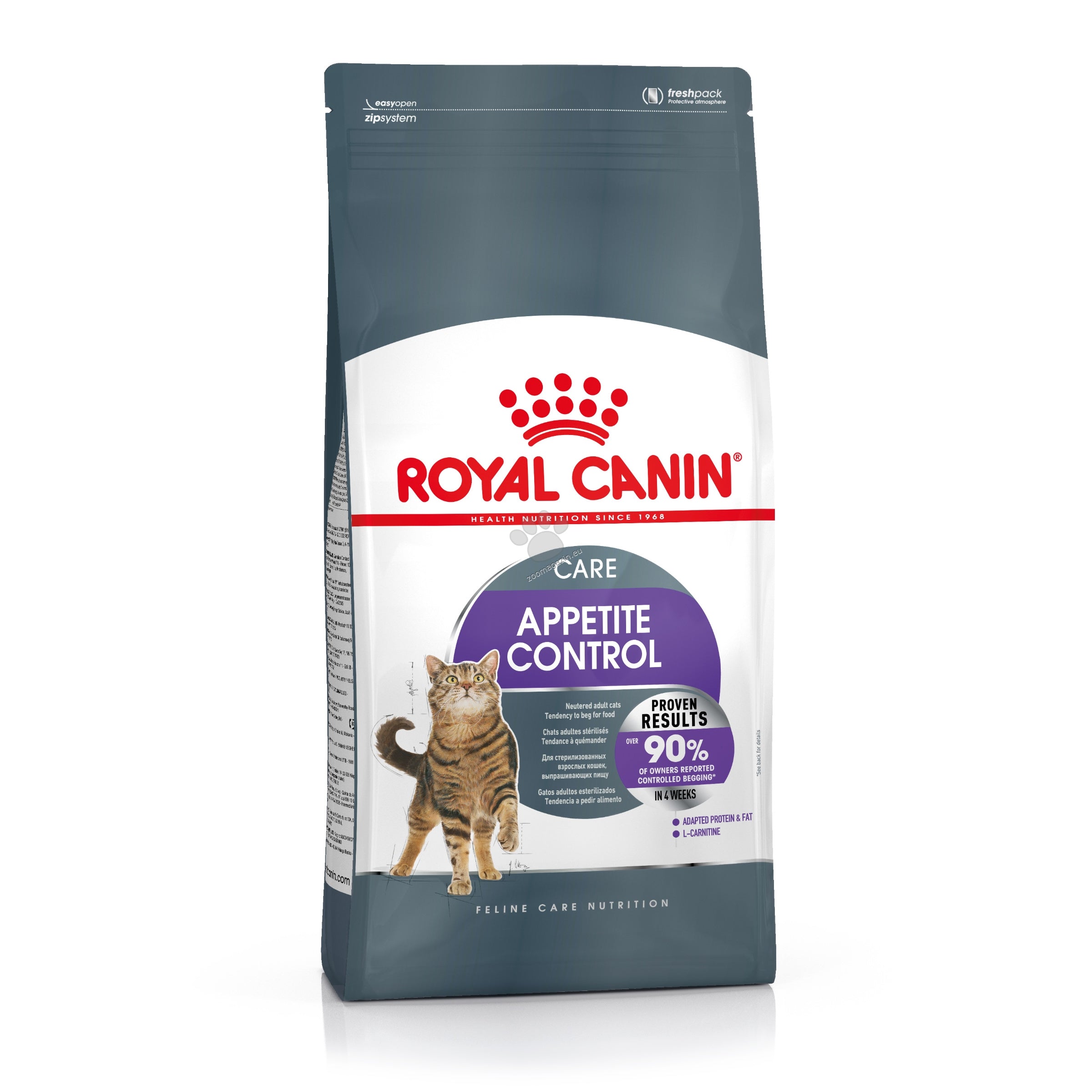 Royal Canin Appetite Control - храна за кастрирани котки с постоянен апетит
