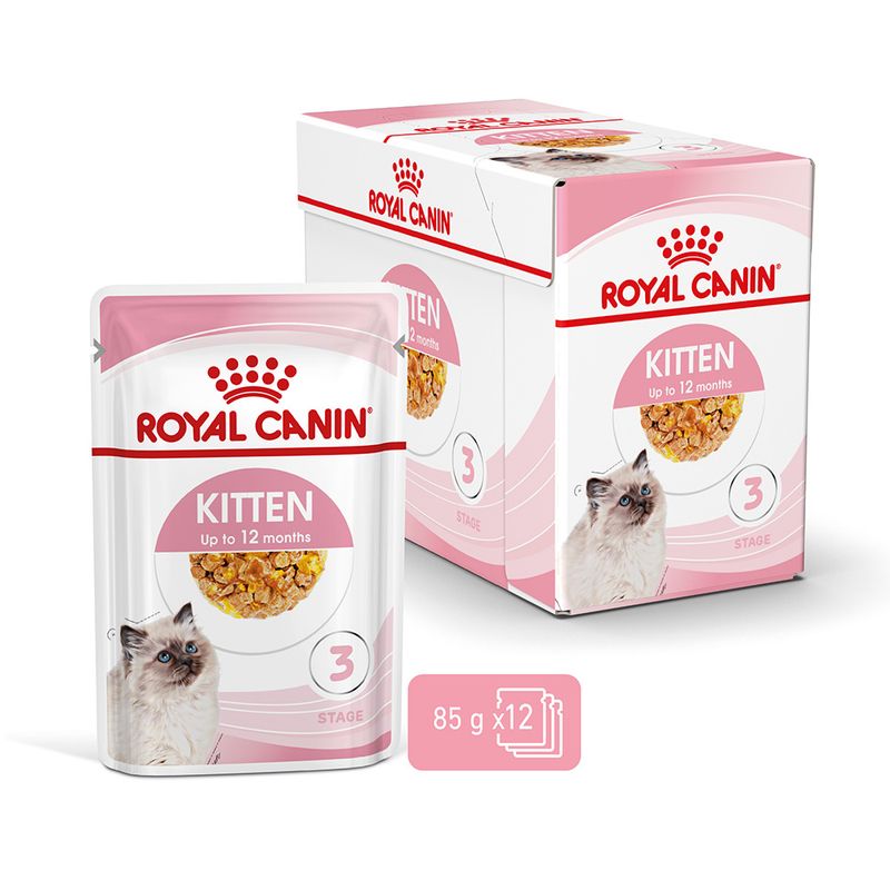 Royal Canin Kitten in Jelly - пауч за котенца, парченца в желе