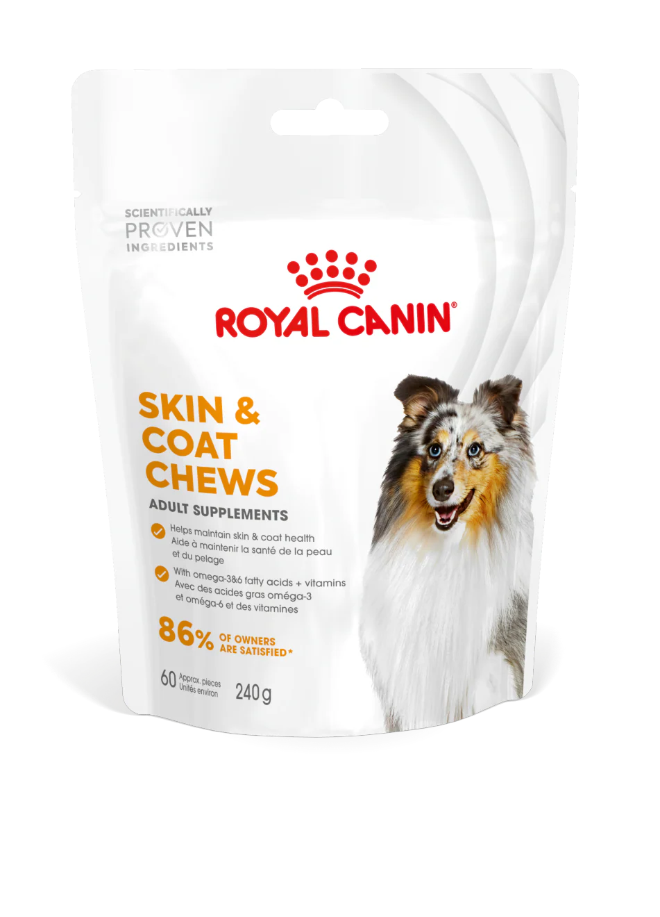 Royal Canin Skin & Coat Adult - хранителна добавка за кожа и козина
