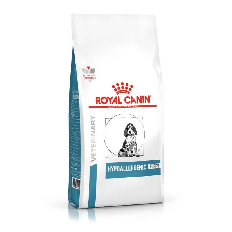 Royal Canin Veterinary Hypoallergenic Puppy - лечебна храна за подрастващи кучета с хранителни алергии