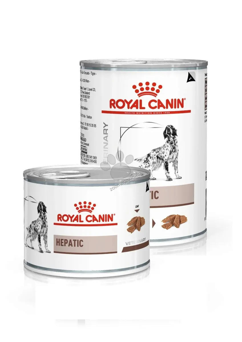 Royal Canin Veterinary Hepatic - консерва за кучета с чернодробни заболявания