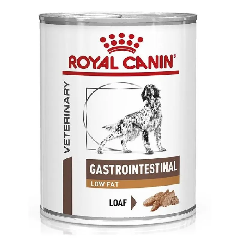 Royal Canin Veterinary Gastrointestinal Low Fat Mousse - консерва за кучета, ниски мазнини