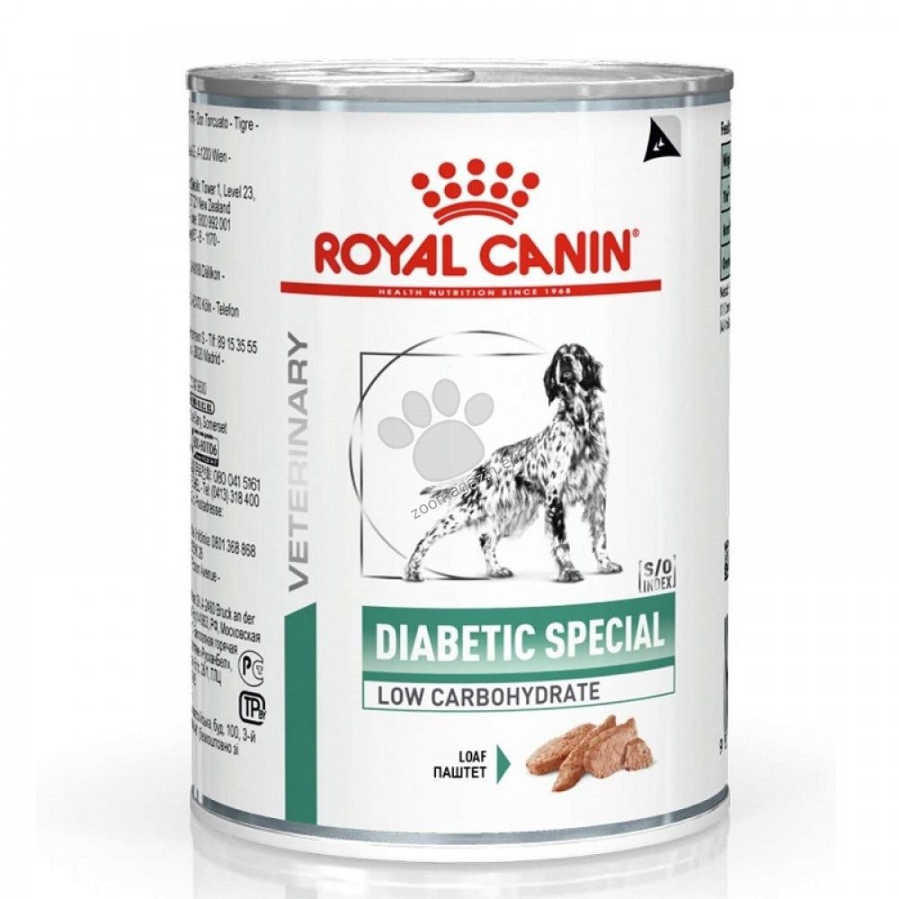 Royal Canin Veterinary Diabetic Low Carbohydrate - консерва за кучета при диабет