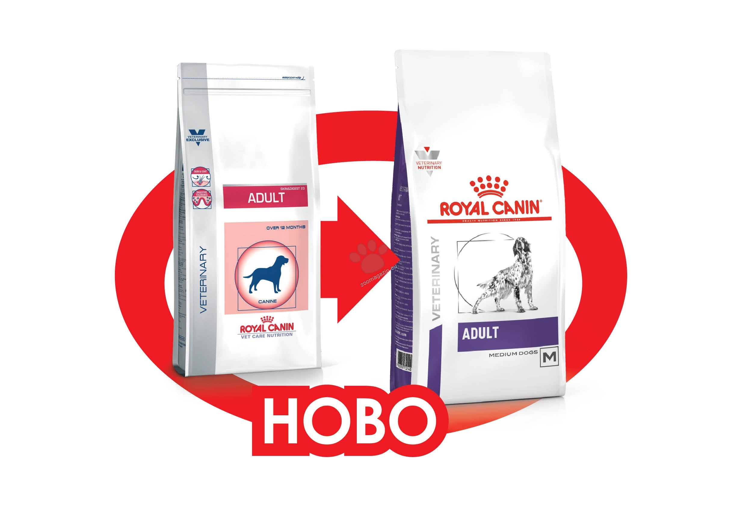 Royal Canin Expert Adult Medium Dog - храна за кучета средни породи с чувствителна кожа или стомах