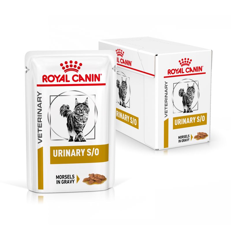 Royal Canin Veterinary Urinary S/O - пауч за котки при уринарни проблеми