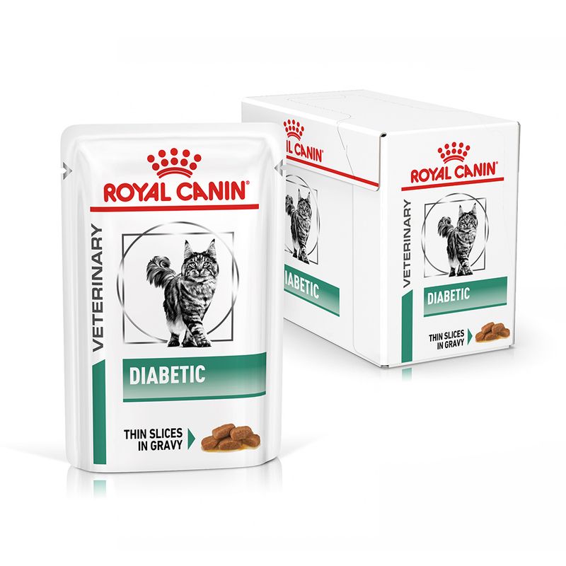 Royal Canin Veterinary Diabetic - пауч за котки при диабет