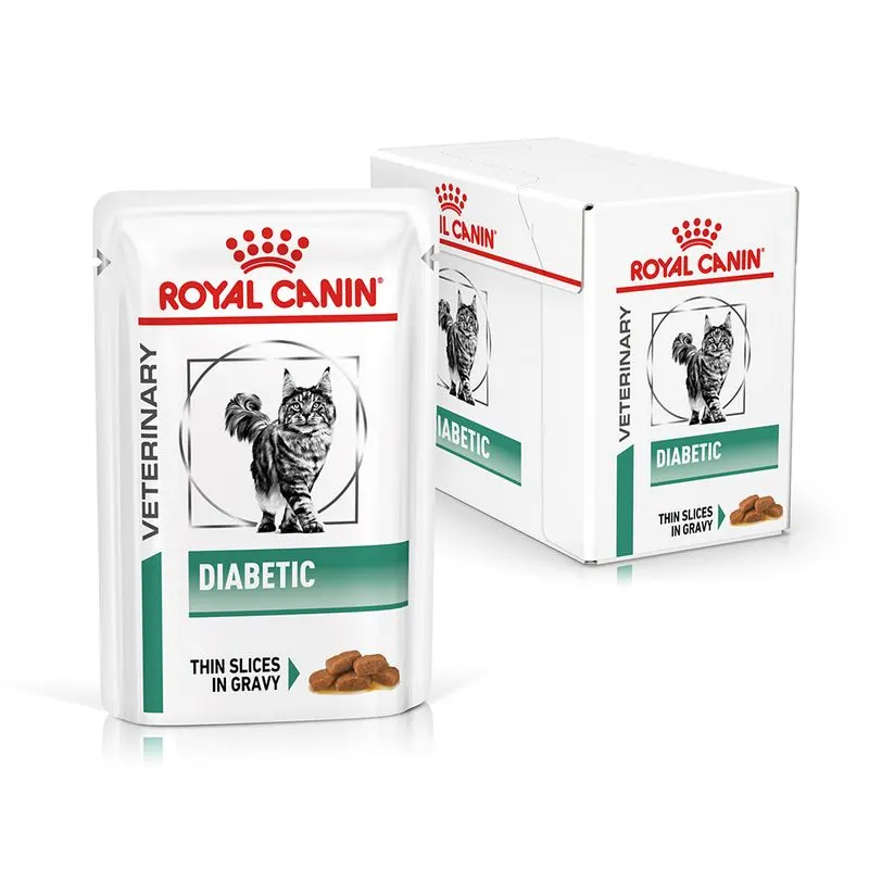 Royal Canin Veterinary Diabetic - пауч за котки при диабет