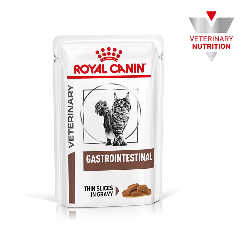 Royal Canin Veterinary Gastrointestinal - пауч за котки с храносмилателни проблеми