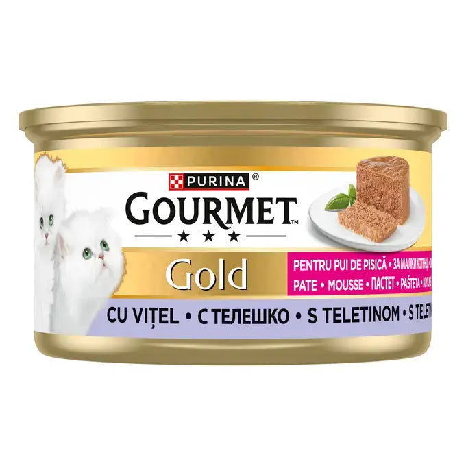 Gourmet Gold Kitten Mousse Veal - пастет за котенца с телешко