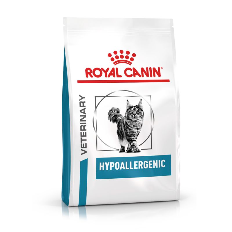 Royal Canin Veterinary Hypoallergenic - лечебна храна за котки с хранителни алергии