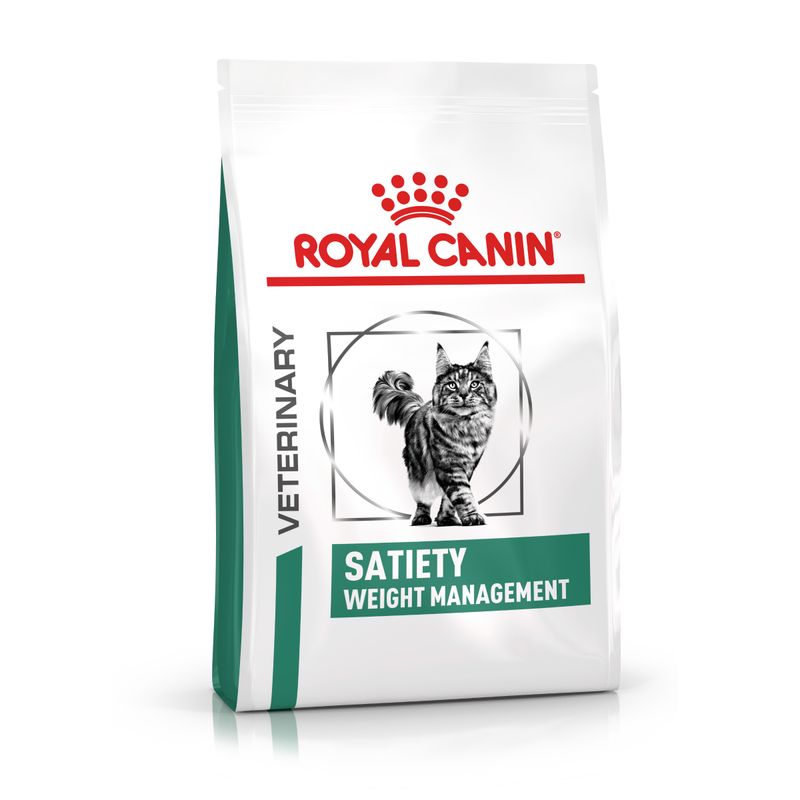 Royal Canin Veterinary Satiety Weight Management - лечебна храна за котки за контрол на теглото
