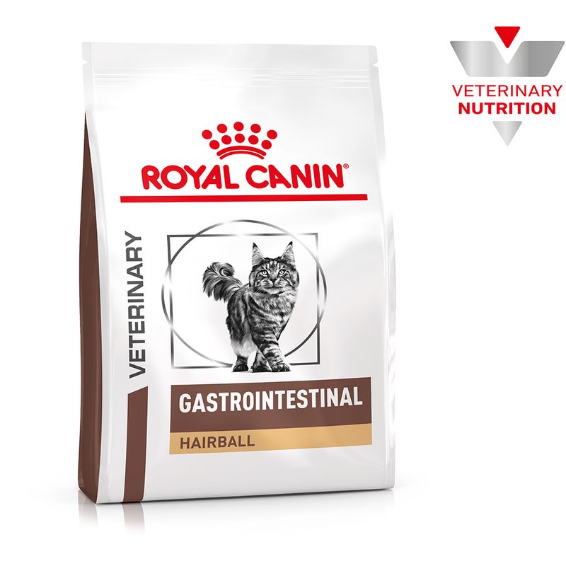 Royal Canin Veterinary Gastrointestinal Hairball - лечебна храна за котки срещу космени топки