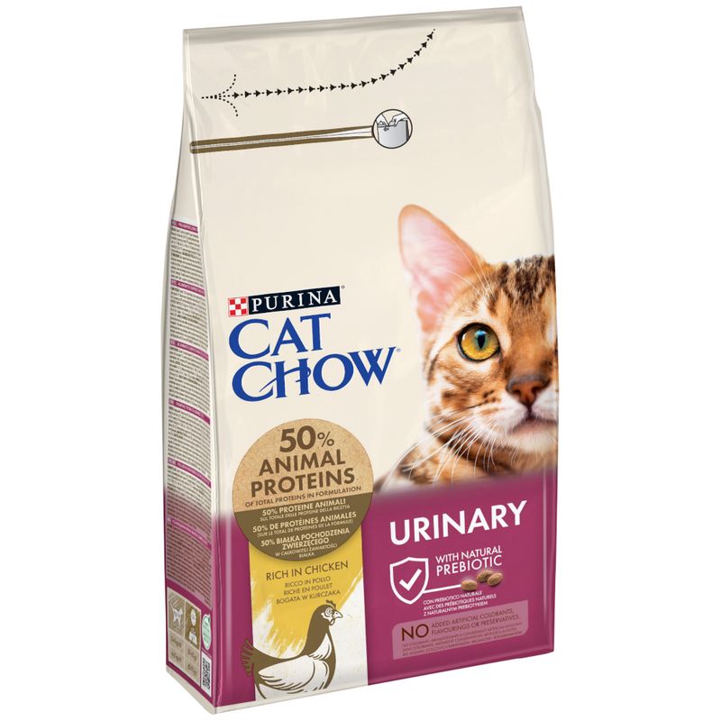 Purina Cat Chow Special Care Urinary Chicken - храна за котки над 12 месеца за поддържане на уринарния тракт, с пиле