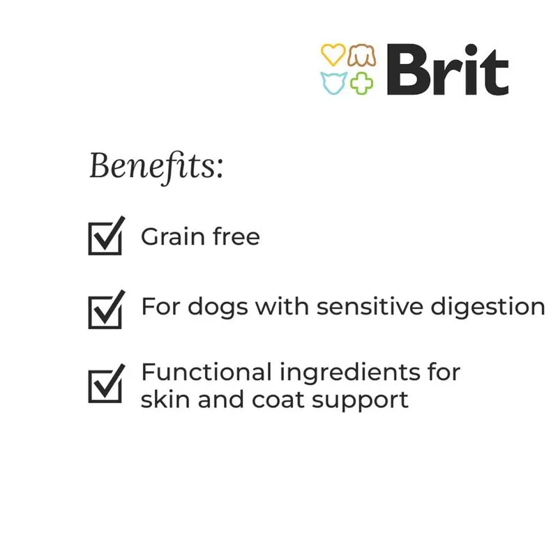 Brit Care Dog Grain-Free Puppy - храна за подрастващи кучета всички породи със сьомга и картофи, без зърнени култури