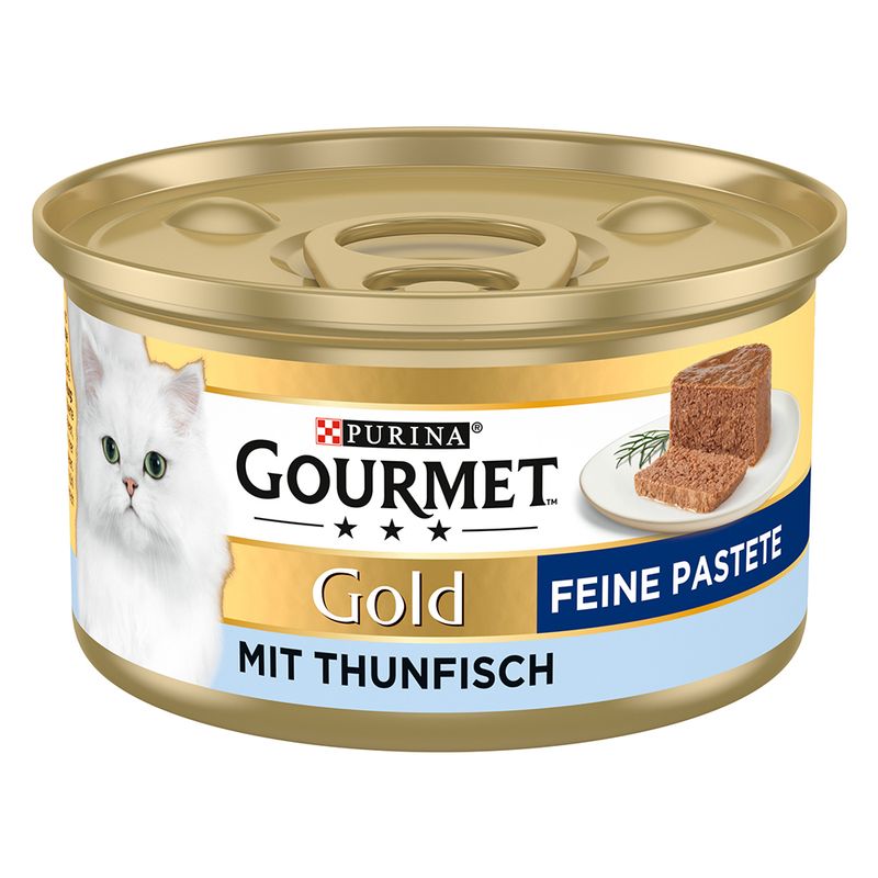 Gourmet Gold Mousse Tuna - фин пастет за котки с риба тон