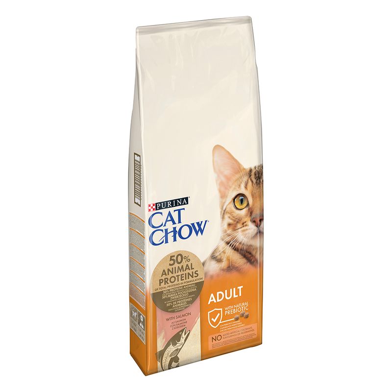 Purina Cat Chow Adult Tuna Salmon - храна за котки над 12 месеца, с риба тон и сьомга
