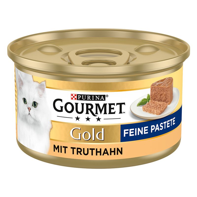 Gourmet Gold Mousse Turkey - фин пастет за котки с пуйка
