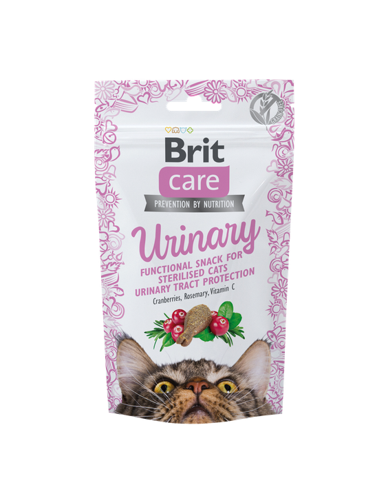Brit Care Cat Snack Urinary - лакомство за кастрирани котки за уринарния тракт