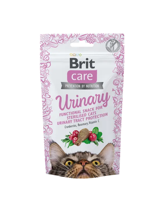 Brit Care Cat Snack Urinary - лакомство за кастрирани котки за уринарния тракт