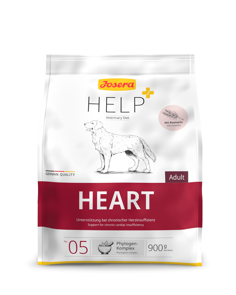 Josera Help Dog Heart - диетична храна за кучета с хронична сърдечна недостатъчност