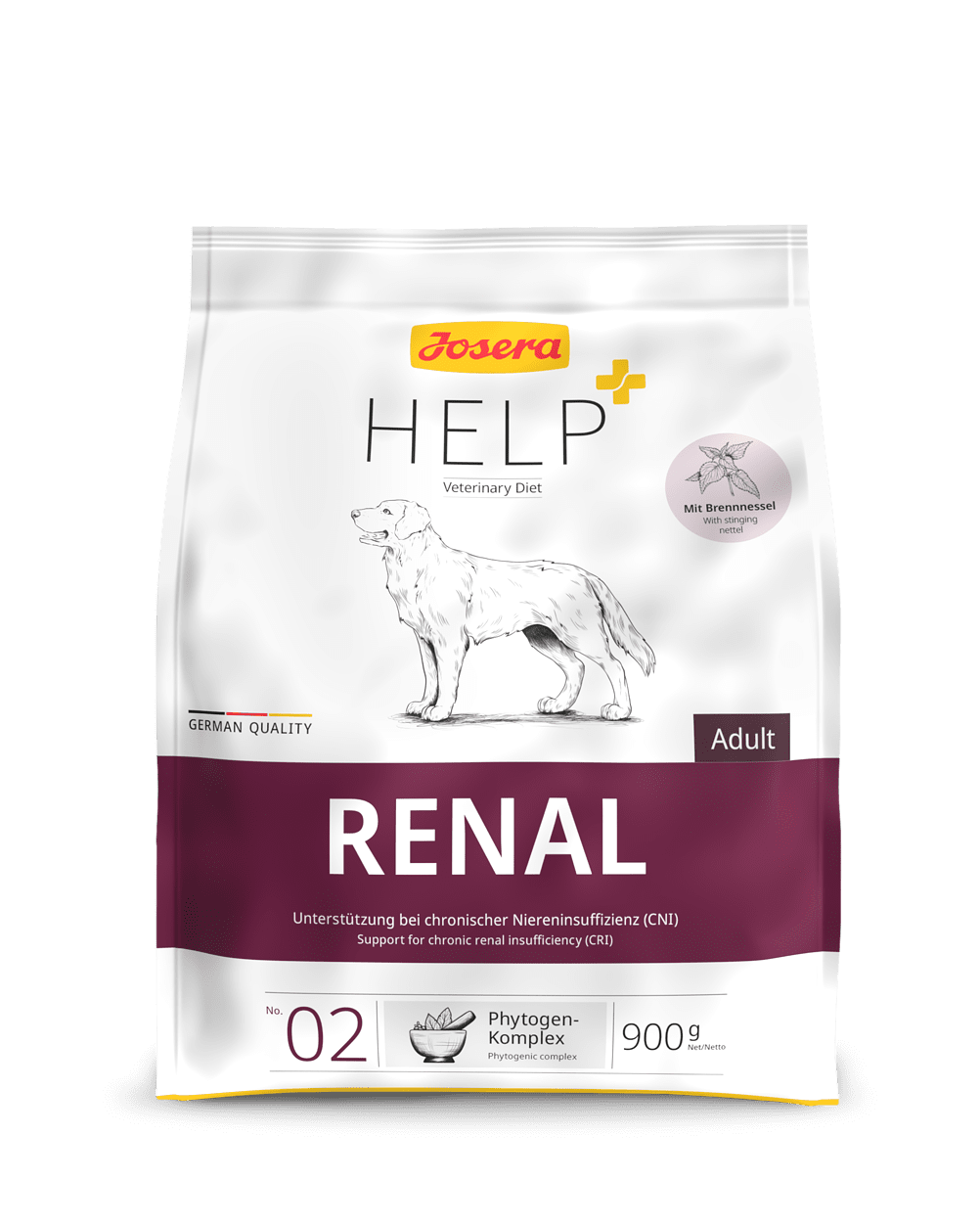 Josera Help Dog Renal - безглутенова диетична храна за кучета с хронична бъбречна недостатъчност (ХБН)