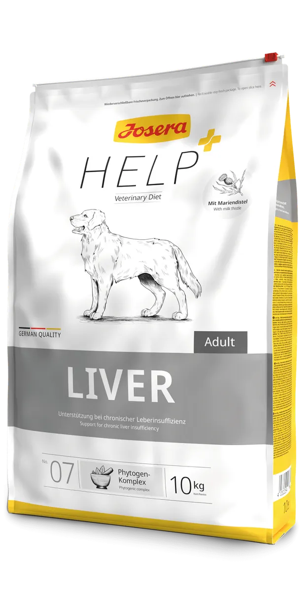 Josera Help Dog Liver - диетична храна за кучета с хронична чернодробна недостатъчност