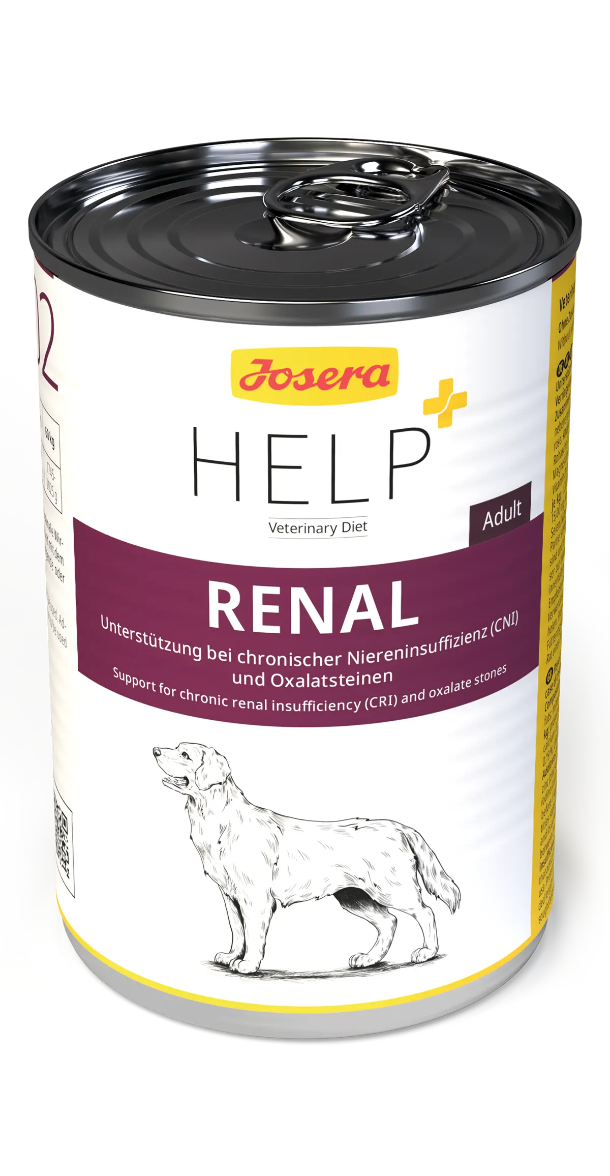 Josera Help Dog Renal - консерва за кучета с хронична бъбречна недостатъчност (ХБН)
